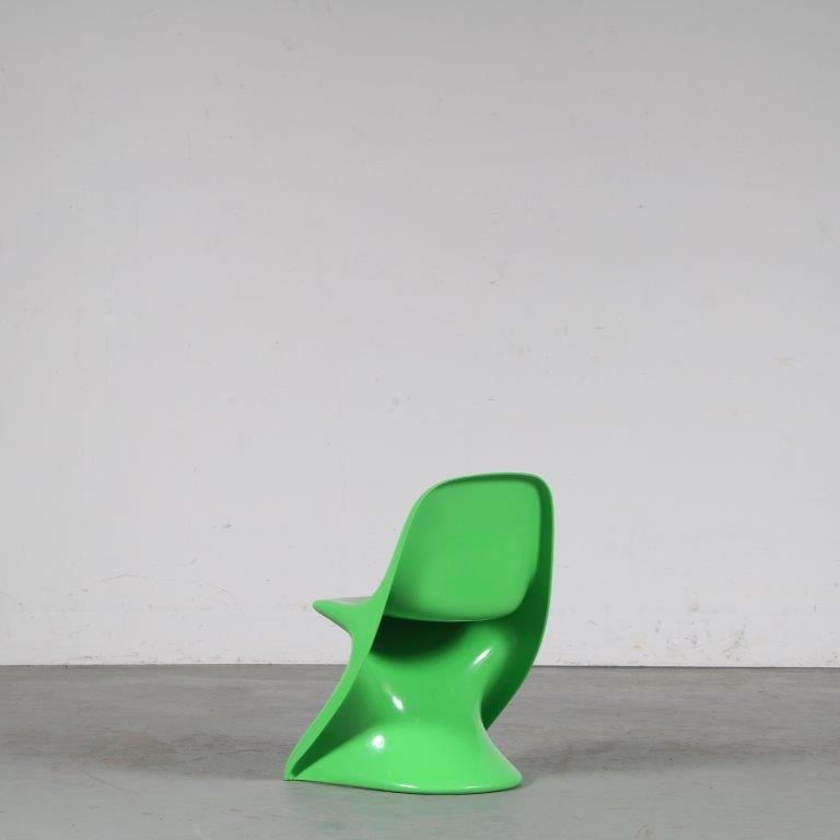 Green Casalino Children's Chair by Alexander Begge for Casala, Germany, 2000s