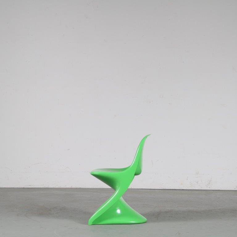 Green Casalino Children's Chair by Alexander Begge for Casala, Germany, 2000s