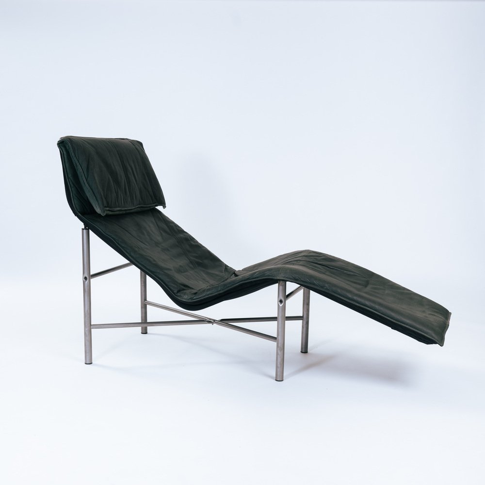 Green Chaise Longue by Tord Björklund for Ikea, 1980s