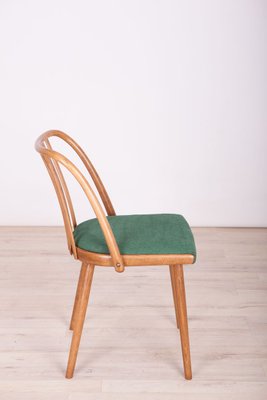 Green Dining Chairs by Antonín Šuman for TON, 1960s, Set of 4-NIT-623480