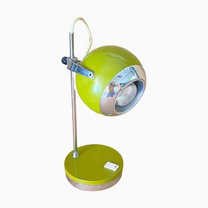 Green Eyeball Table Lamp, Italy, 1960s-UR-1353311