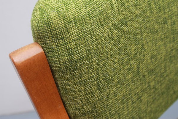 Green Fabric Armchair, 1965-PF-1795797