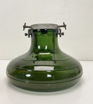 Green Glass Christmas Tree Stand from Bulach of Switzerland, 1930s-WZZ-1740232