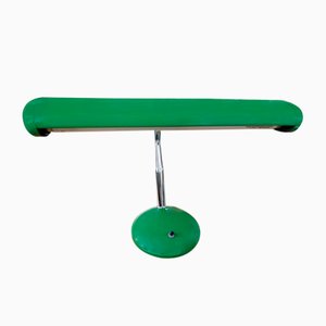 Green Gooseneck Desk Lamp from Keystone, USA, 1950s-QUC-962600