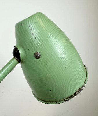 Green Industrial Workshop Table Lamp, 1960s-CGF-1438739