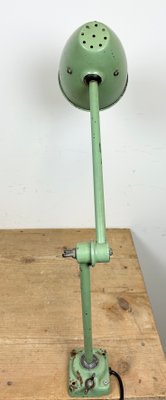 Green Industrial Workshop Table Lamp, 1960s-CGF-1438739