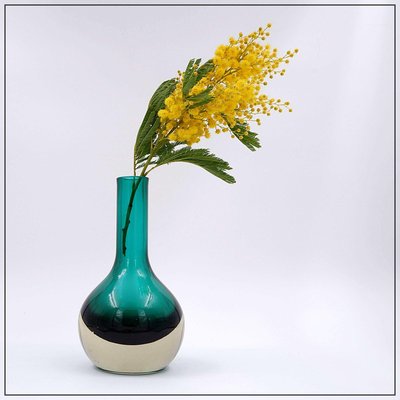 Green Kolben Vase by Tamara Aladin Riihimaki for Riihimaen Lasi Oy-NYF-2018880