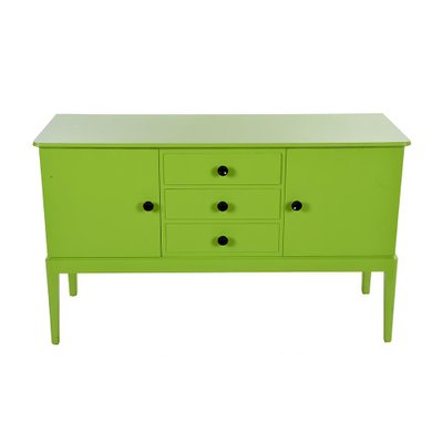 Green Lacquered Wooden Buffet-NQ-1264797