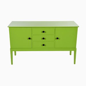 Green Lacquered Wooden Buffet-NQ-1264797