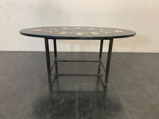 Green Marble Table, 1930s-IJR-1327643