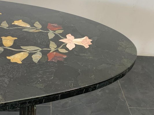 Green Marble Table, 1930s-IJR-1327643