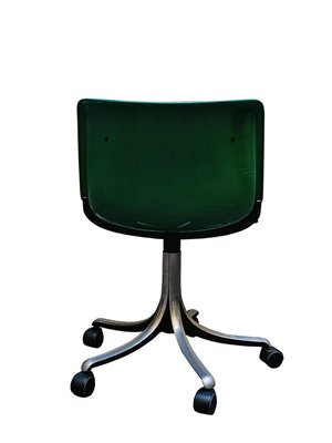 Green Modus Office Chair attributed to Osvaldo Borsani, Italy, 1975-YUW-2035104