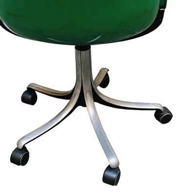 Green Modus Office Chair attributed to Osvaldo Borsani, Italy, 1975-YUW-2035104