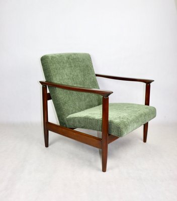 Green Olive GFM-142 Armchair attributed to Edmund Homa, 1970s-UJQ-2036229