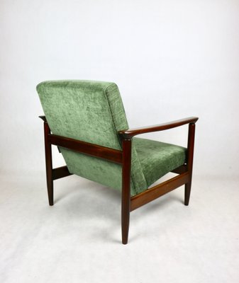 Green Olive GFM-142 Armchair attributed to Edmund Homa, 1970s-UJQ-2036229