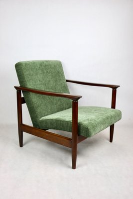 Green Olive GFM-142 Armchair attributed to Edmund Homa, 1970s-UJQ-2036229