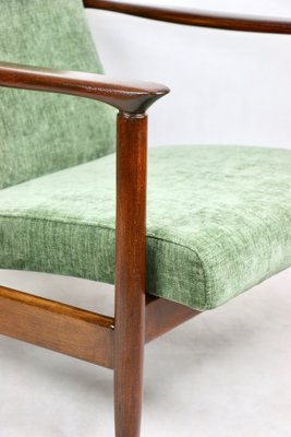 Green Olive GFM-142 Armchair attributed to Edmund Homa, 1970s-UJQ-2036229