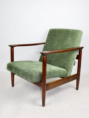 Green Olive GFM-142 Armchair attributed to Edmund Homa, 1970s-UJQ-2036229