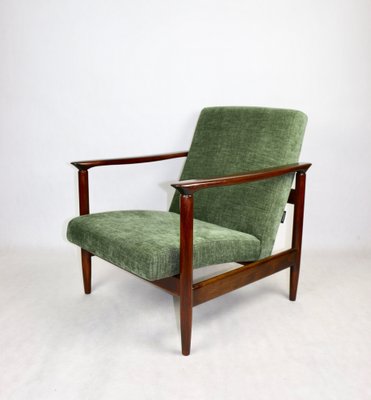 Green Olive GFM-142 Armchair attributed to Edmund Homa, 1970s-UJQ-2036229