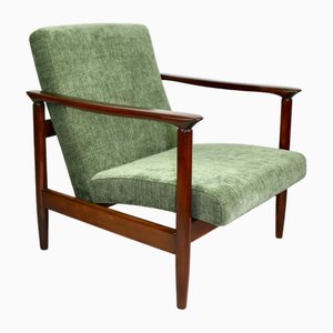 Green Olive GFM-142 Armchair attributed to Edmund Homa, 1970s-UJQ-2036229