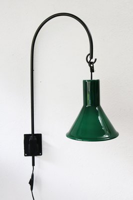 Green P & T Wall Light by Michael Bang for Holmegaard, Denmark, 1970s-FJP-2032245