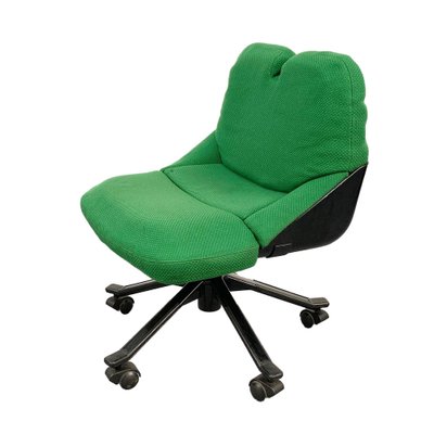 Green P55 Armchair by Giorgetto Giugiaro for Tecno, Italy, 1980s-JDR-1126245