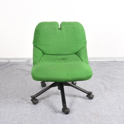 Green P55 Armchair by Giorgetto Giugiaro for Tecno, Italy, 1980s-JDR-1126245