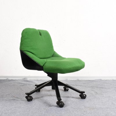 Green P55 Armchair by Giorgetto Giugiaro for Tecno, Italy, 1980s-JDR-1126245