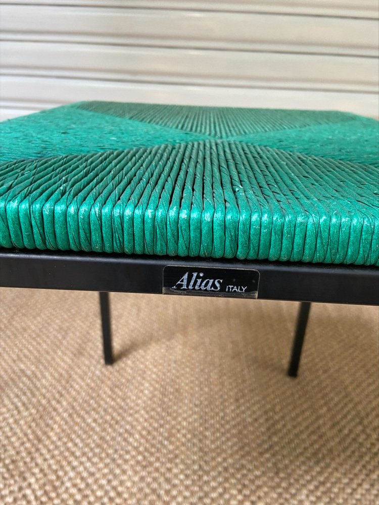 Green Pallis 150 Chair by Giandomenico Belotti for Alias, 1950s, Set of 6