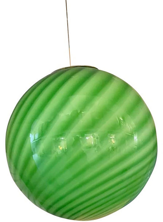 Green Pendant in Murano Glass by Simoeng