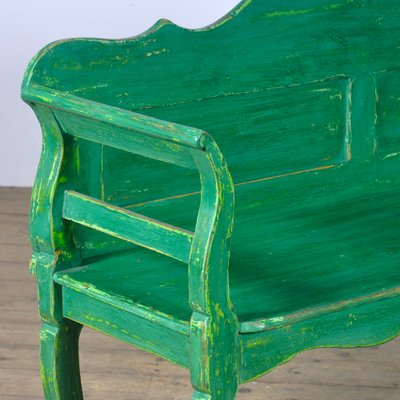 Green Pine Bench, 1920s-IW-1780639