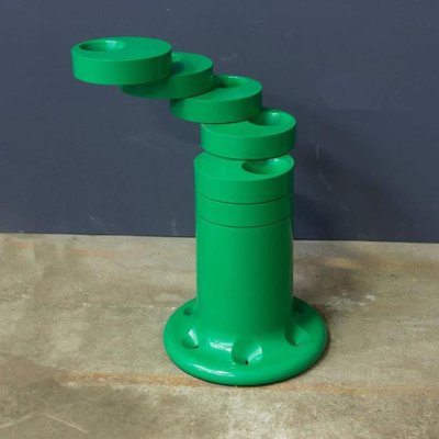 Green Pluvium Umbrella Stand by G.C. Piretti for Anonima Castelli, 1972-BO-232003