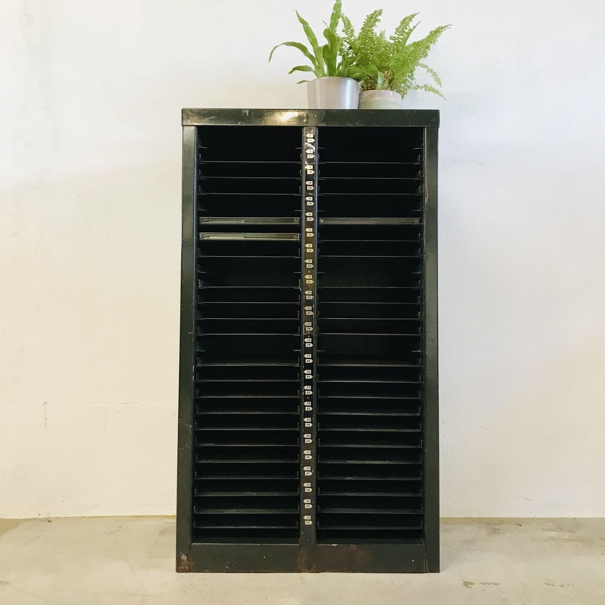 Green Printing Steel Cabinet with Shelves