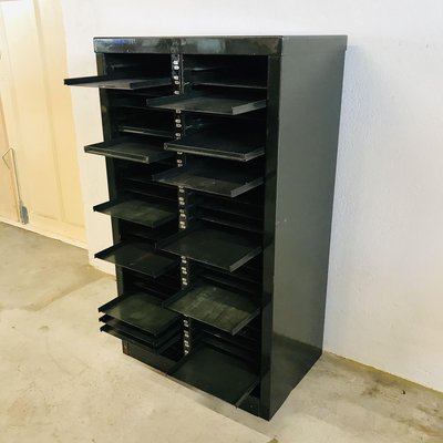 Green Printing Steel Cabinet with Shelves-LCQ-854070