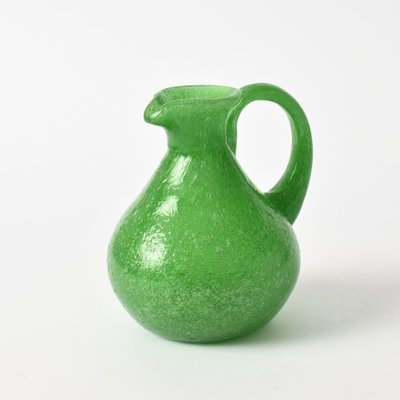 Green Pulegoso Glass Vase from Seguso-IXK-1354496