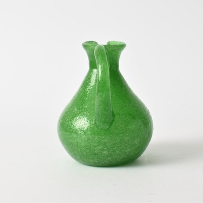 Green Pulegoso Glass Vase from Seguso-IXK-1354496