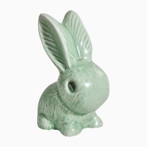 Green Rabbit from Sylvac, 1960s-ROJ-1817639