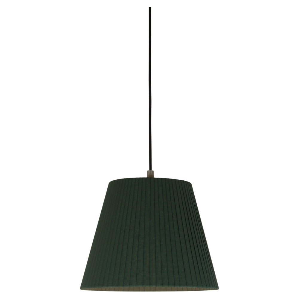 Green Sísísí Cónicas MT1 Pendant Lamp by Santa & Cole