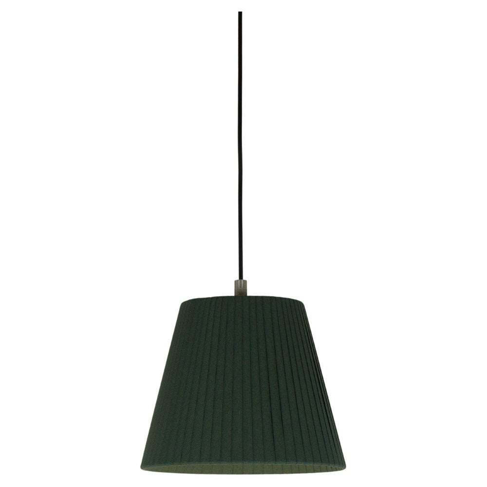 Green Sísísí Cónicas PT1 Pendant Lamp by Santa & Cole