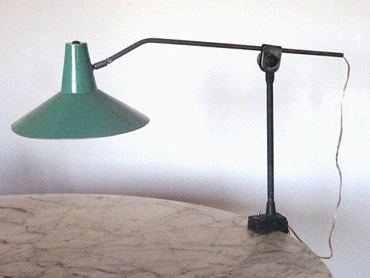 Green Table Lamp,1950s-GT-1093682