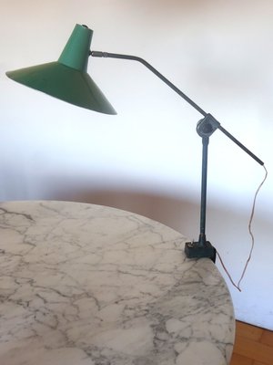 Green Table Lamp,1950s-GT-1093682