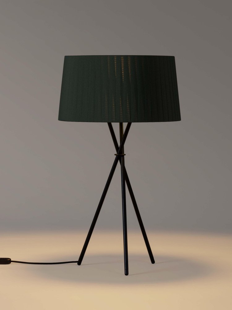 Green Trípode G6 Table Lamp by Santa & Cole