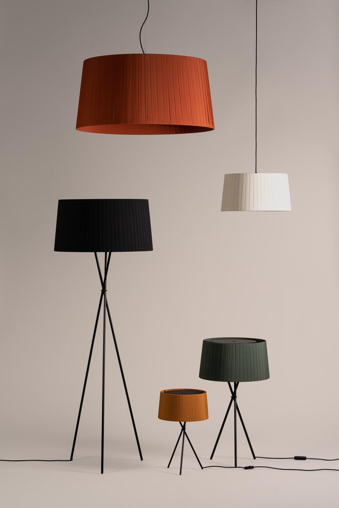 Green Trípode G6 Table Lamp by Santa & Cole