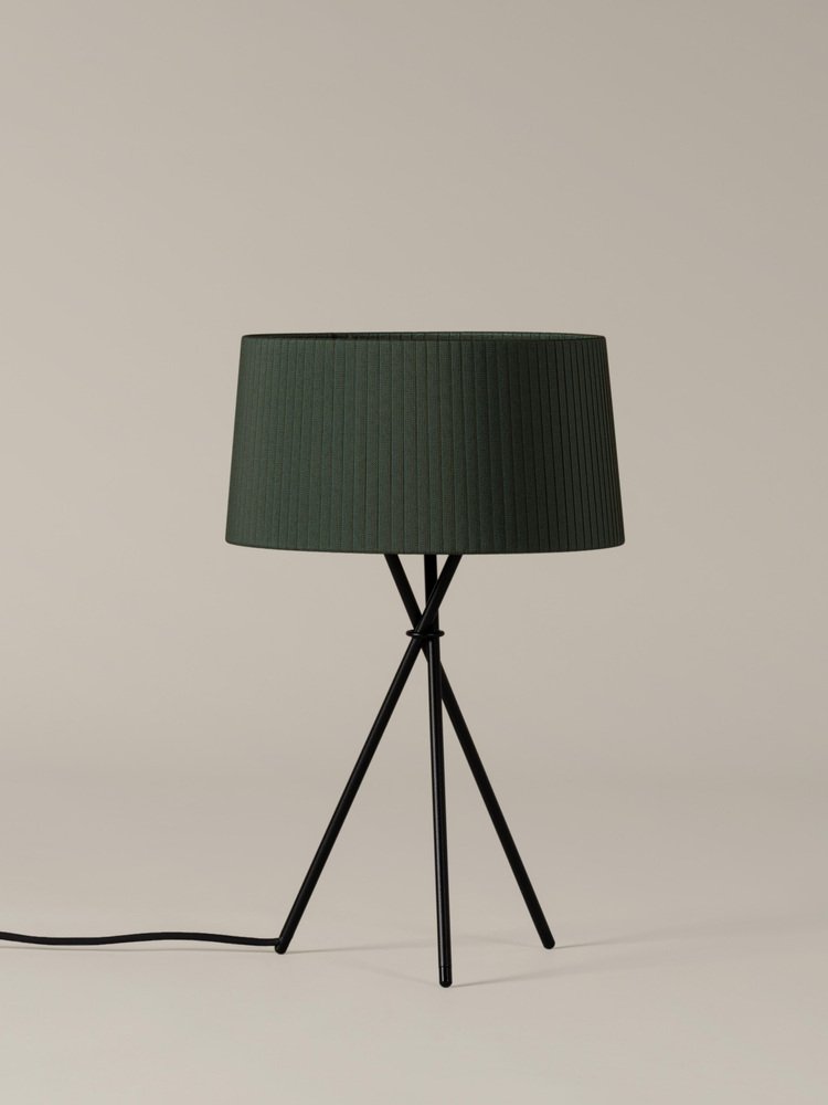 Green Trípode M3 Table Lamp by Santa & Cole