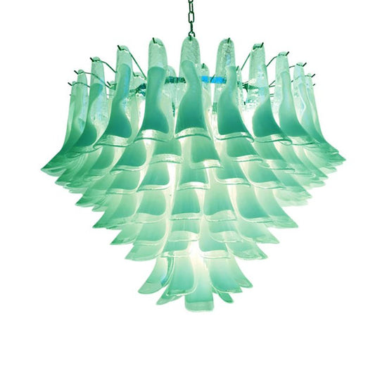 Green-Wather Selle Murano Glass Chandelier by Simoeng