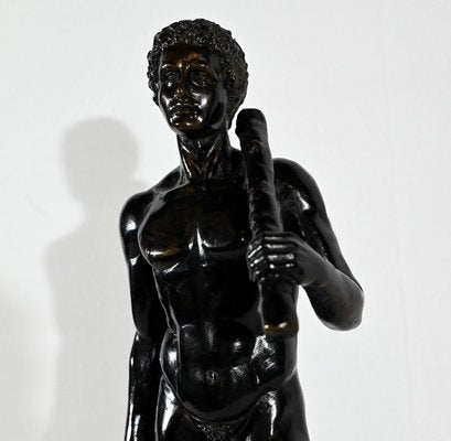 Gregroi, Hercules and the Lion of Nemaea, 1800s, Bronze-RVK-1800264