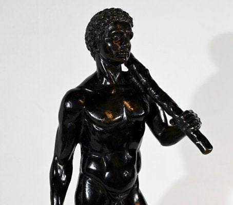 Gregroi, Hercules and the Lion of Nemaea, 1800s, Bronze-RVK-1800264