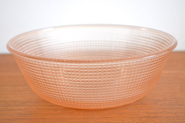 Greifswald Bowl Set by Wilhelm Wagenfeld for Vereinigte Lausitzer Glaswerke, 1930s, Set of 7-OV-625676