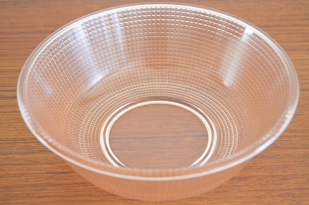 Greifswald Bowl Set by Wilhelm Wagenfeld for Vereinigte Lausitzer Glaswerke, 1930s, Set of 7-OV-625676