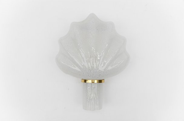 Greman Mussel Wall Lamp in Murano Glass from Doria Leuchten, 1960s-KQB-1782509